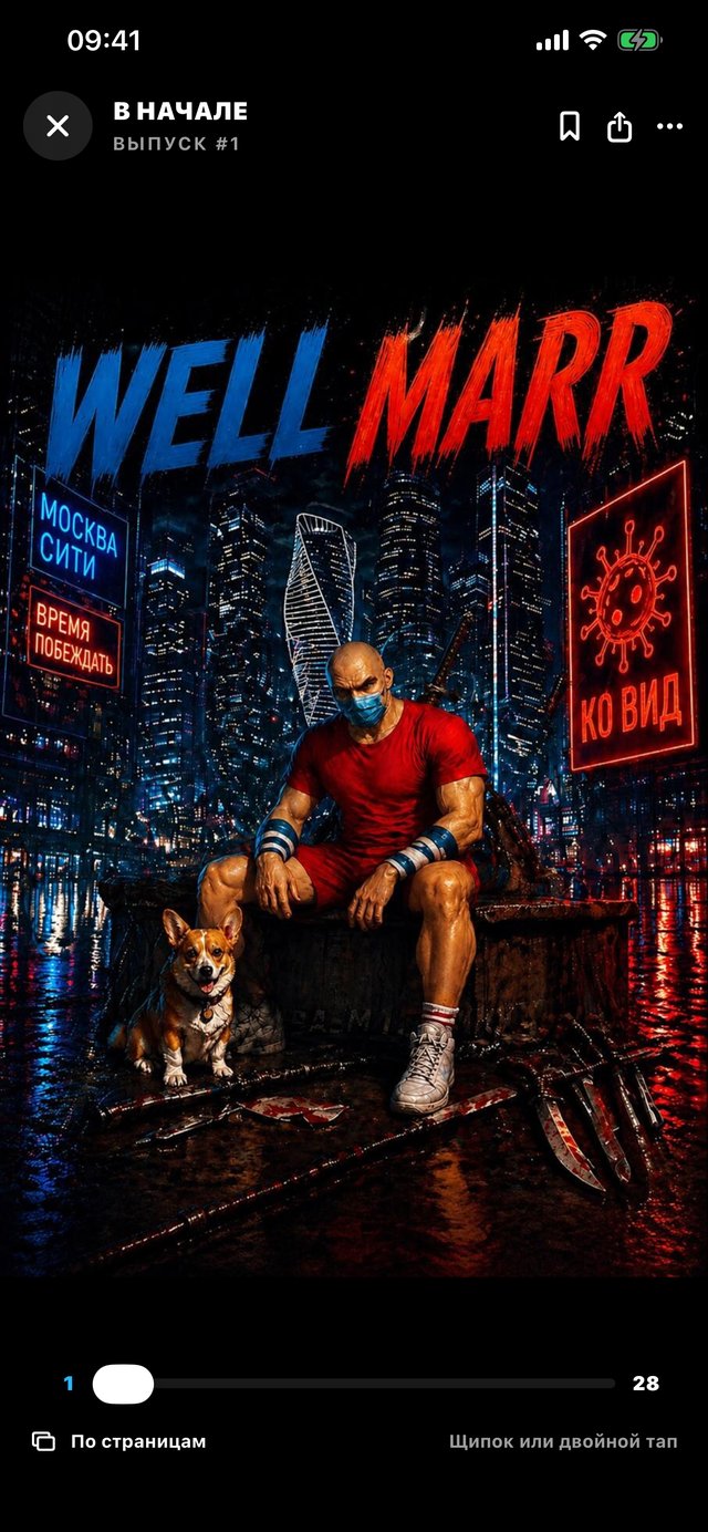 Полноэкранный ридер WELL MARR